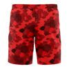 Red Aloha Akatsuki Hawaiian Shorts BACK Mockup - Naruto UK Store