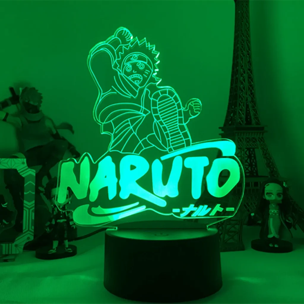 Japanese Anime Naruto Happy Led Lamp