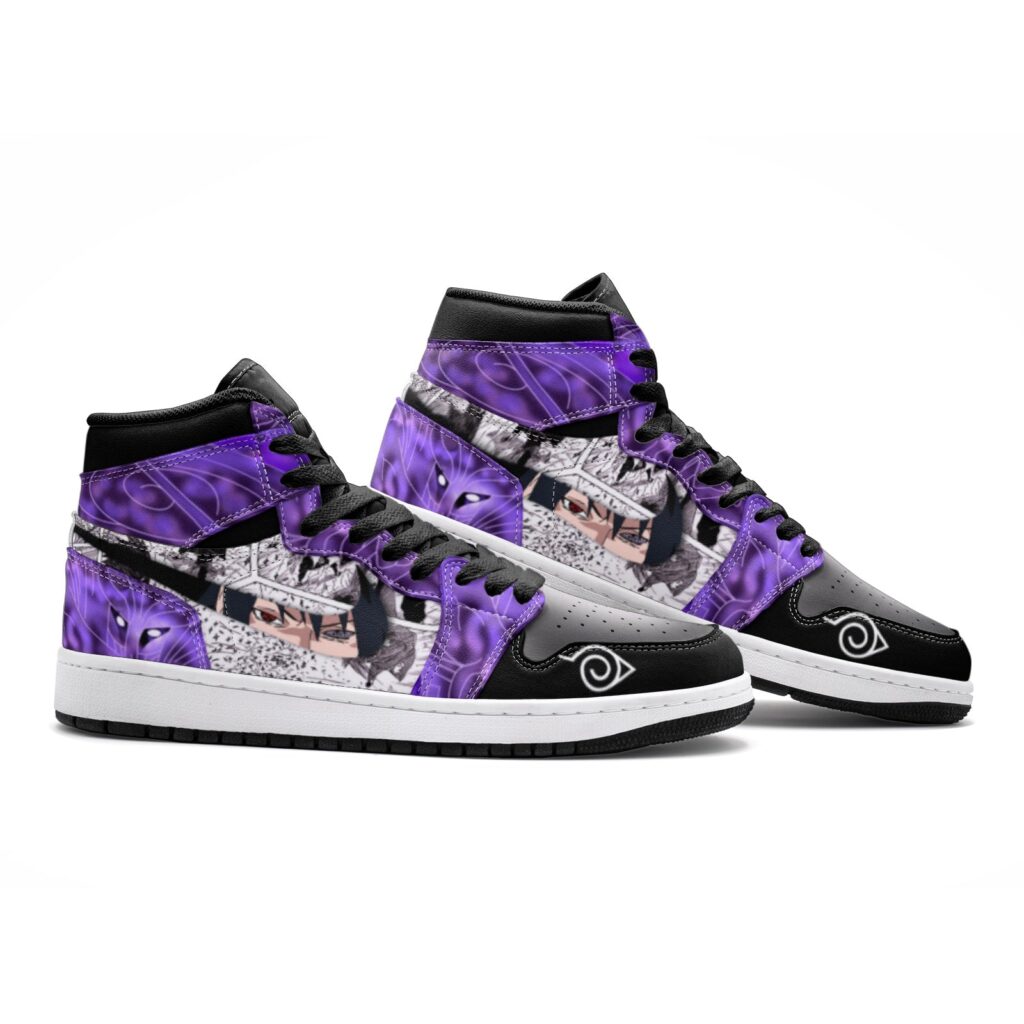 Itachi and Sasuke Clan Susano Two Color JD1 Shoes - Image 2
