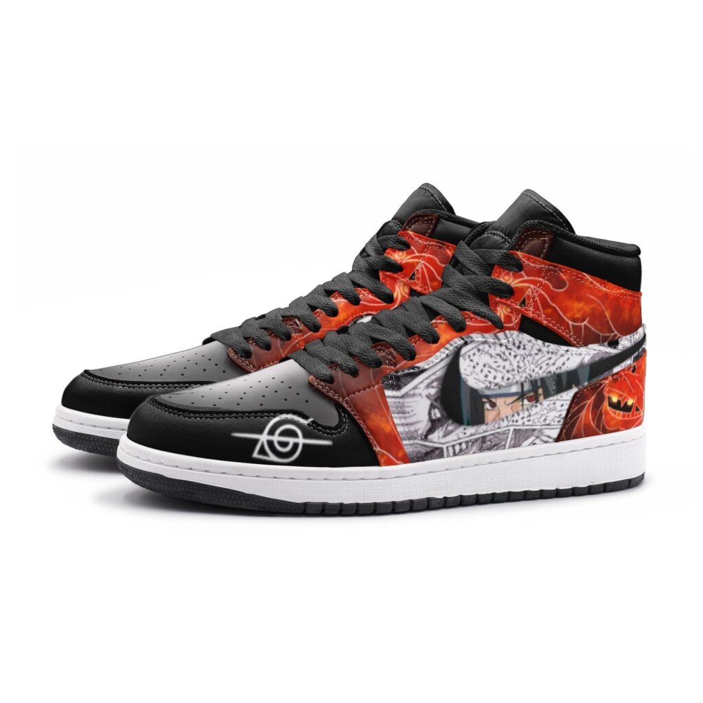 Itachi and Sasuke Clan Susano Two Color JD1 Shoes - Image 3