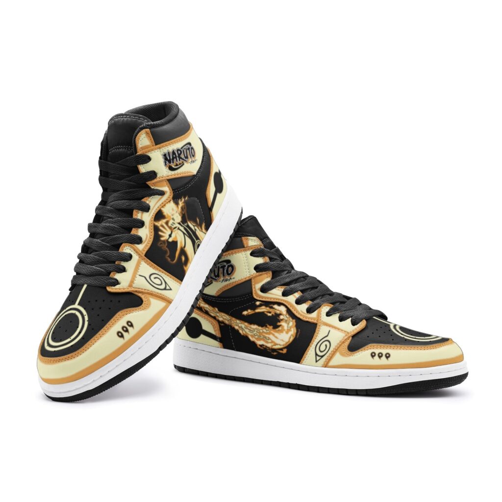 Nine-Tails Chakra Mode Ninja Shippuden JD1 Shoes - Image 4