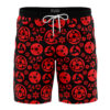 sharingan Hawaiian Swim Trunks Board Shorts Knot 1 - Naruto UK Store
