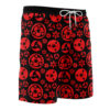 sharingan Hawaiian Swim Trunks Board Shorts side Knot - Naruto UK Store