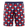 uchiha Hawaiian Swim Trunks Board Shorts back - Naruto UK Store